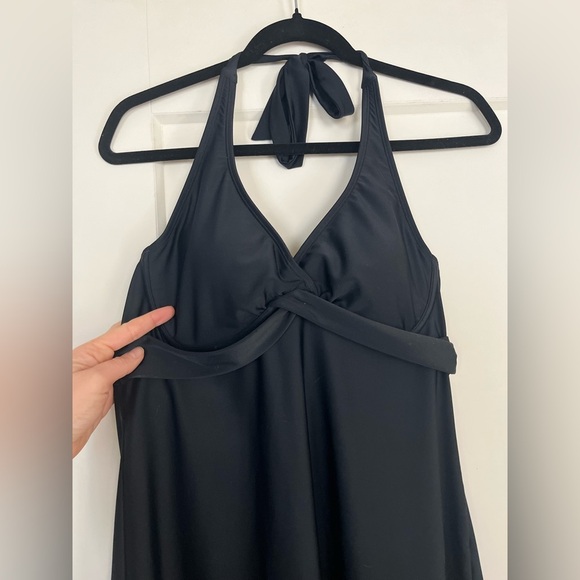 ATHLETA Swimsuit Top Dress Black 36 B/C - Picture 4 of 8